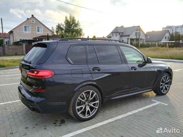 BMW X7 4.4 AT, 2021, 83 300 км