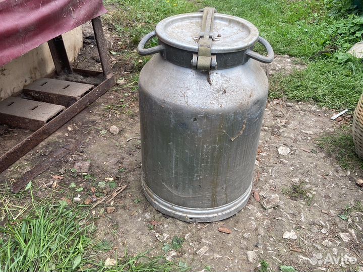 Алюминиевый бидон СССР