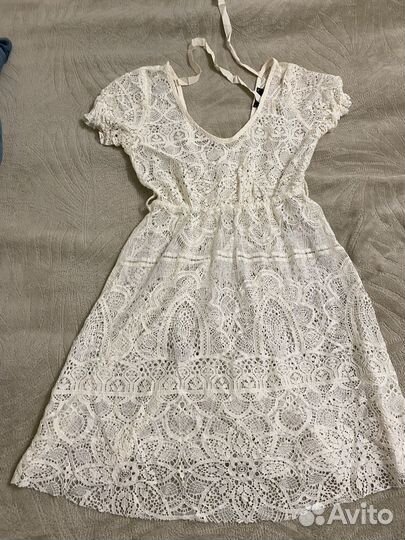 Платье-туника на пляж