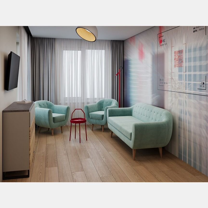 3-к. апартаменты, 67,8 м², 13/24 эт.