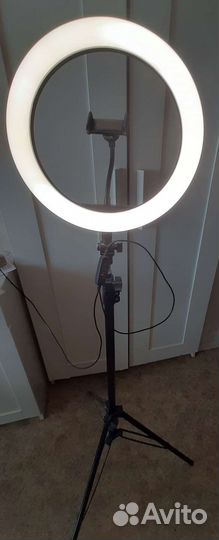 Кольцевая лампа со штативом 31 см
