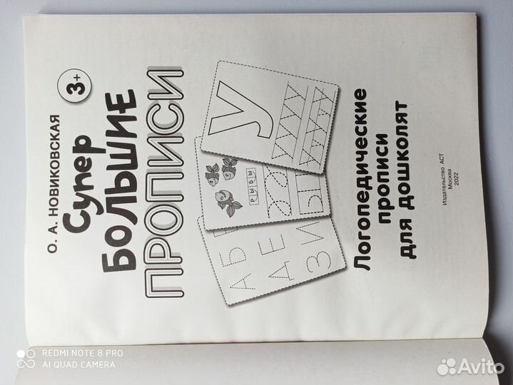 Большие логопедические прописи