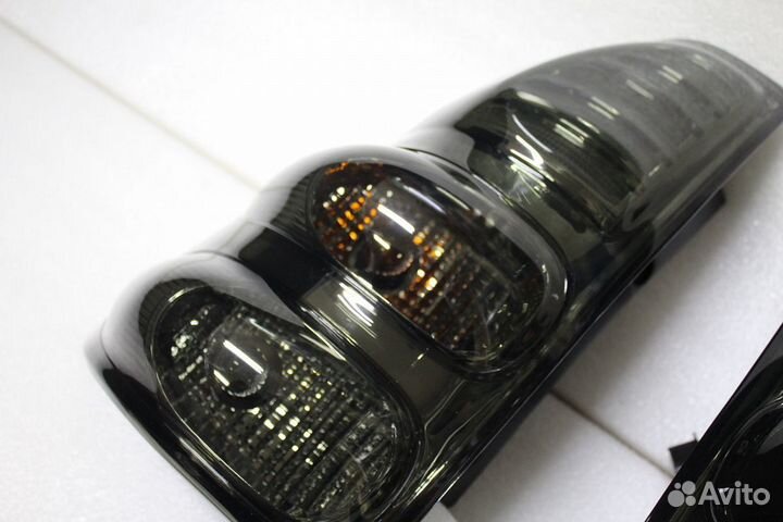 Prado 120 LED Стоп сигналы диодные Черные M8QQ5