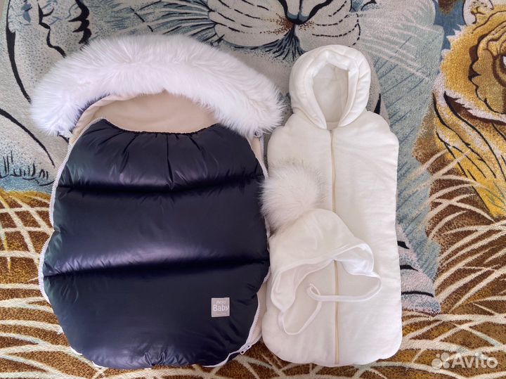 Зимний конверт на выписку