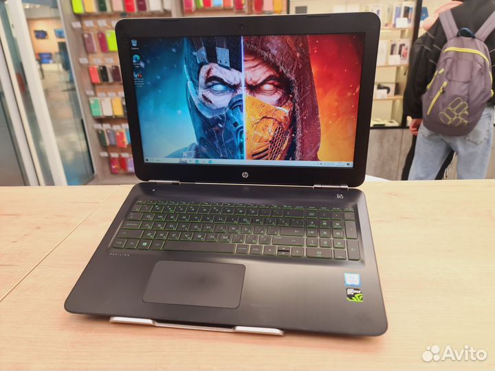 Ноутбук HP Игровой на Core i5-8300H/16gb/GTX1050/s