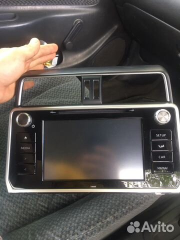 Автомагнитолла штатная тойота ланд крузер прадо