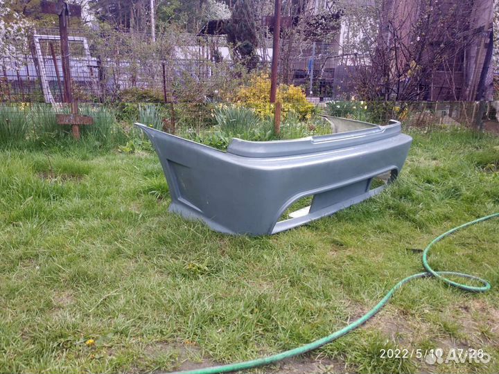 Бампер задний и накладки на пороги Нэксия