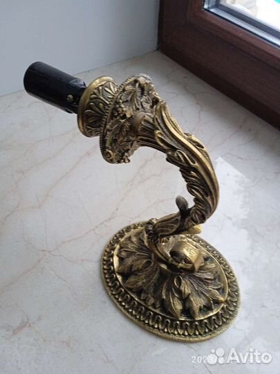 Люстра бронзовая