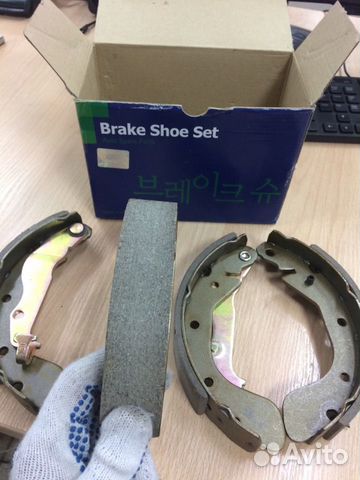 Колодки задние Chevrolet Aveo (T200,T250)