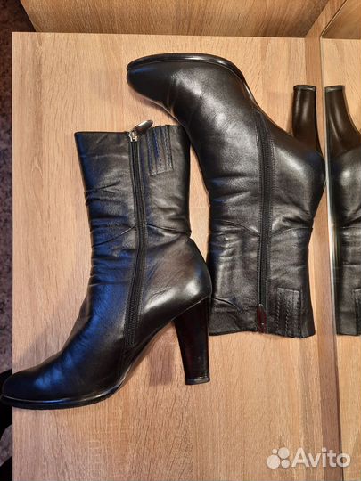 Сапоги женские зимние натуральная кожа
