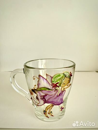Детская кружка с росписью