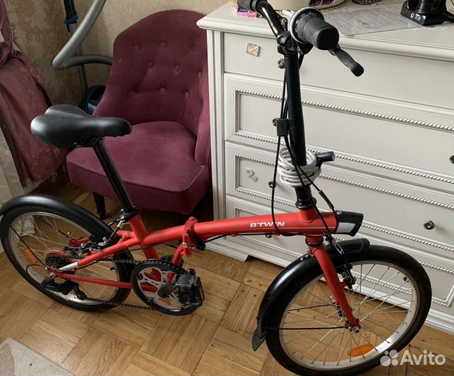 Складной велосипед btwin