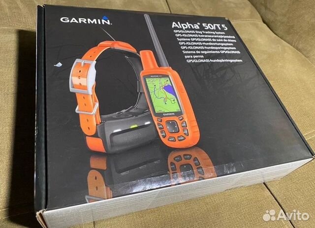 Продам гармин альфу 50 в отличном состояние и без дефектов.Т5 ошейник в комплект