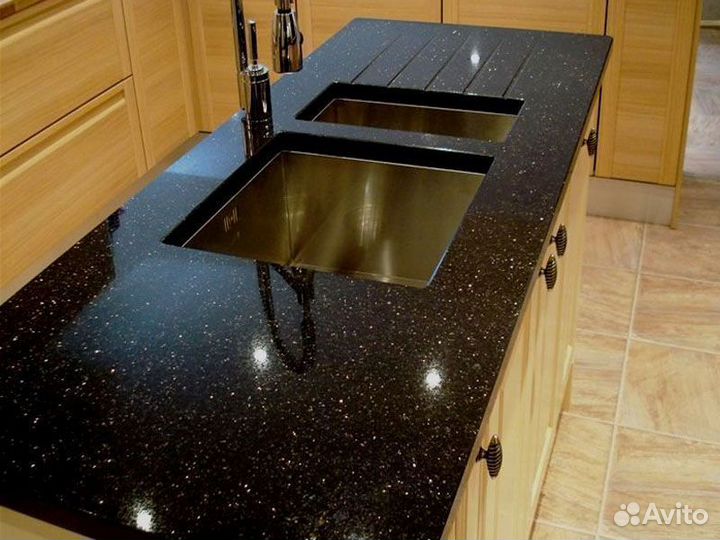 Столешница из искусственного камня из кварца