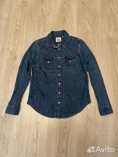 Джинсовая рубашка Levis p.XS