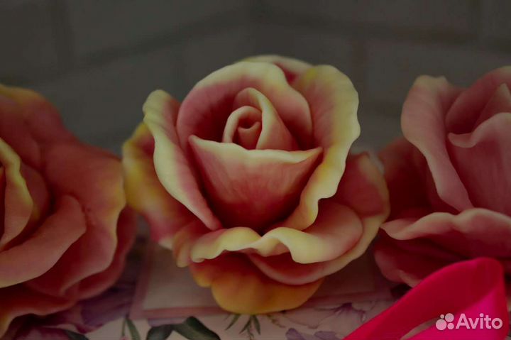 Роза из мыла