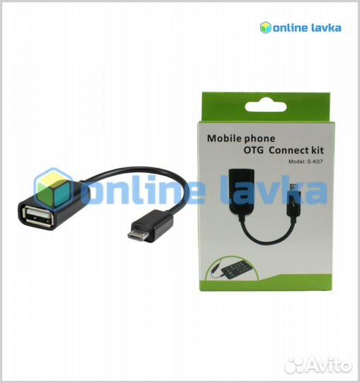 Кабель OTG micro USB