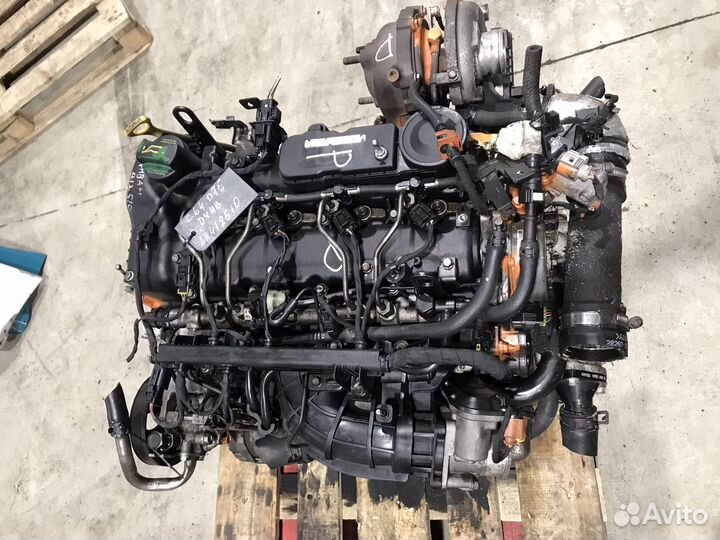 Двигатель D4HB Hyundai Santa Fe 2.2 л из Кореи