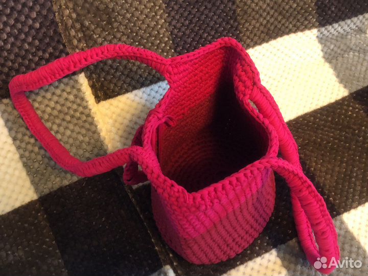Сумка женская ручная работа вязанная