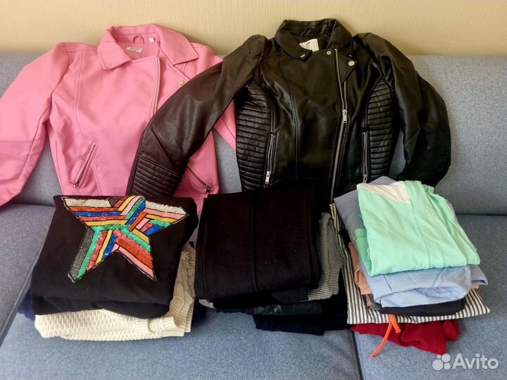 Огромный пакет вещей на девочку 164