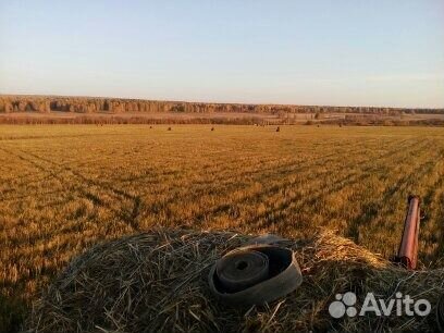 Сено,солома в рулонах