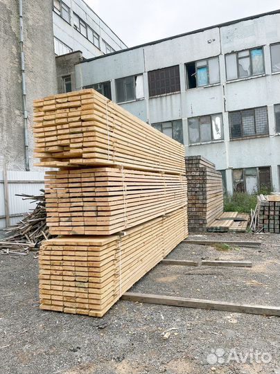 Доска обрезная 25х150х6000мм от производителя