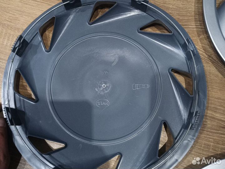 Колпаки на колеса r 13 хром