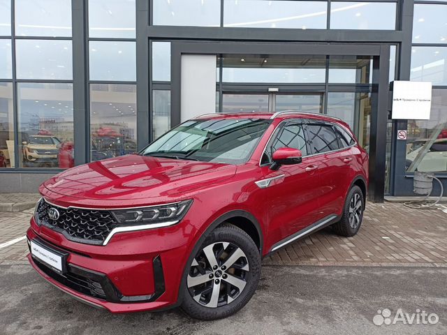 Kia Sorento 2021 красный