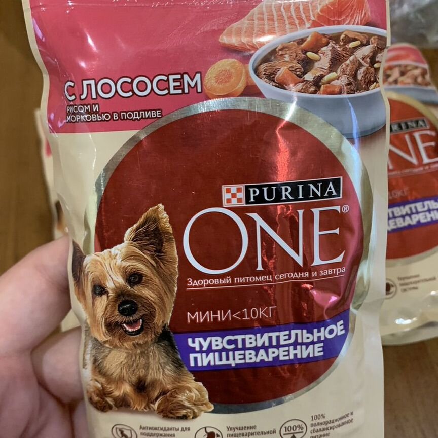 Влажный корм для собак паучи purina ONE