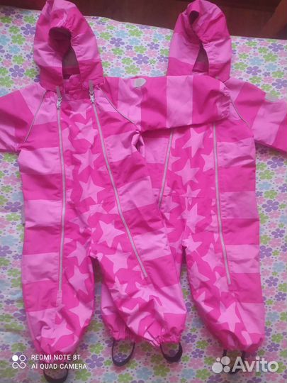 Комбинезон мембрана 86р, для девочки