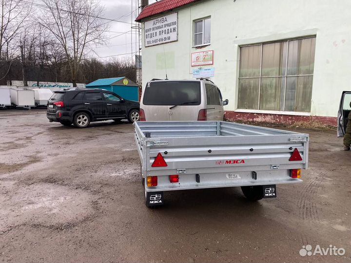 Прицеп мзса 817737.001 открываются все борта