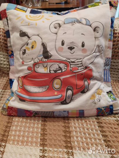 Подушки в стиле пэчворк