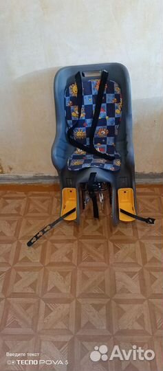 Детское велосипедное кресло