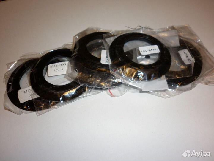 Кольца переходные M42 и M39 под совет. объективы