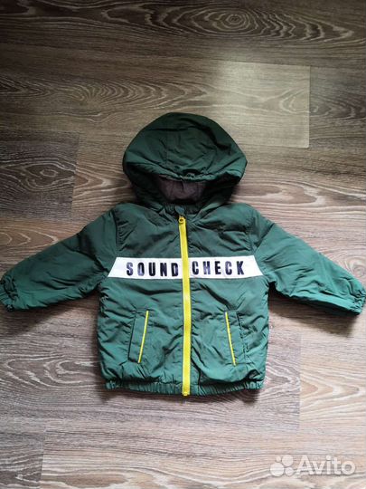 Куртка весна осень для мальчика 86