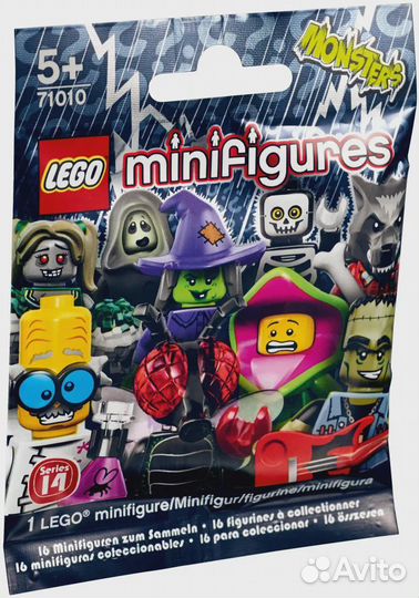 Lego 71010 Minifigures Series 14 полный сет