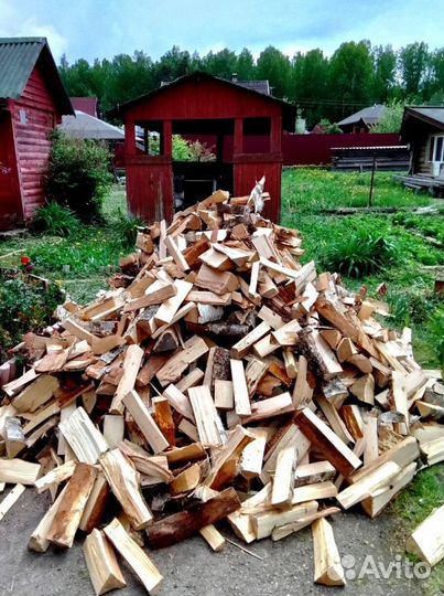 Дрова колотые привезем