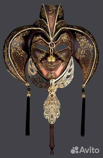 201807 Маска La gioia 611 Tricorno con metalli