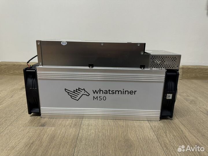 Whatsminer m50 124th (выдаёт 128TH)