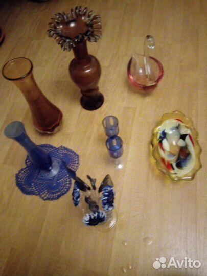 Цветное стекло СССР