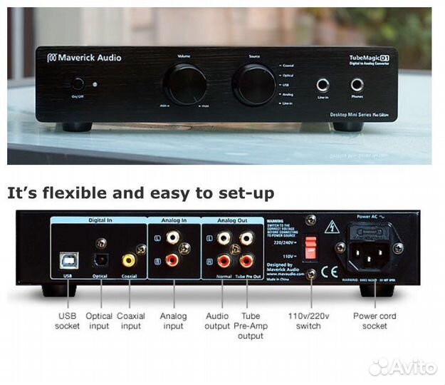 Maverick audio tubemagicd1 усилитель для наушников