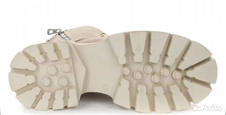 Полусапоги замша Alba