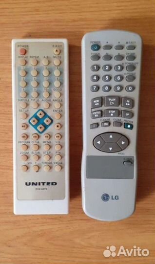 Пульты д/у разные