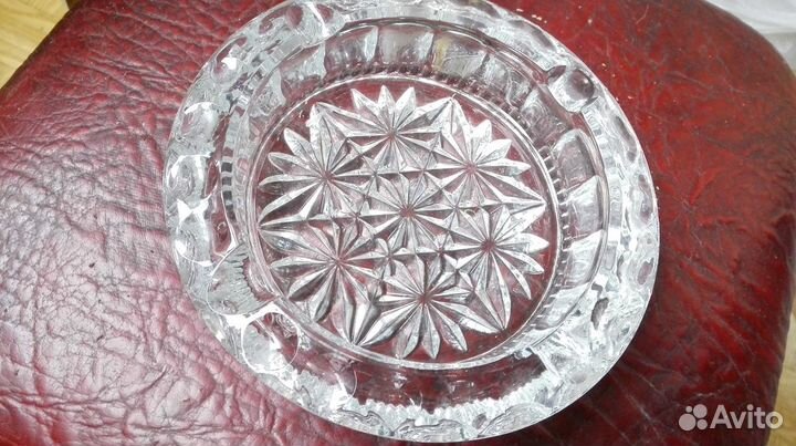 Пепельницы хрустальные