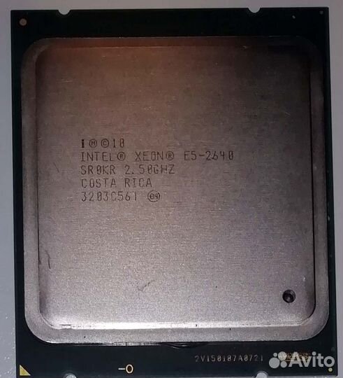 Процессор Xeon E5-2640 2.50GHz