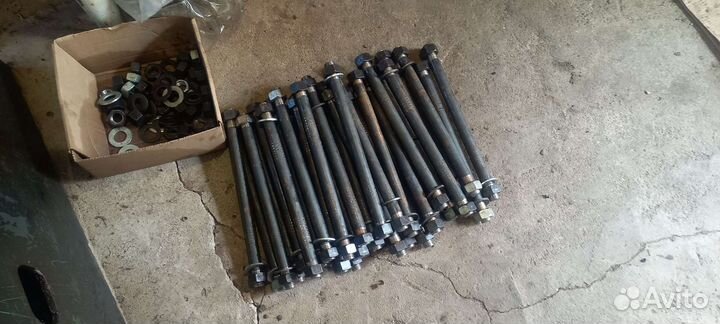 Анкерные болты, фундаментные, шпильки