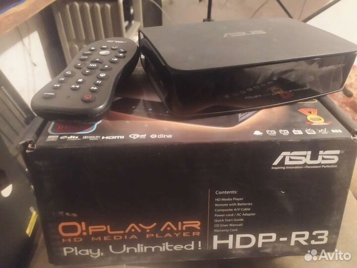Медиапроигрыватель asus oplay AIR HDP-R3