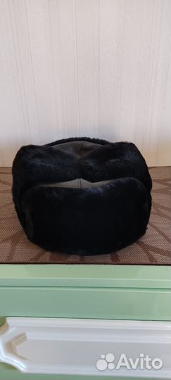 Мужская шапка-ушанка железнодорожника