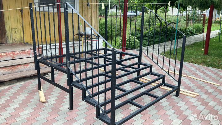 Крыльцо разборное,металл,лестницы,благоустройство