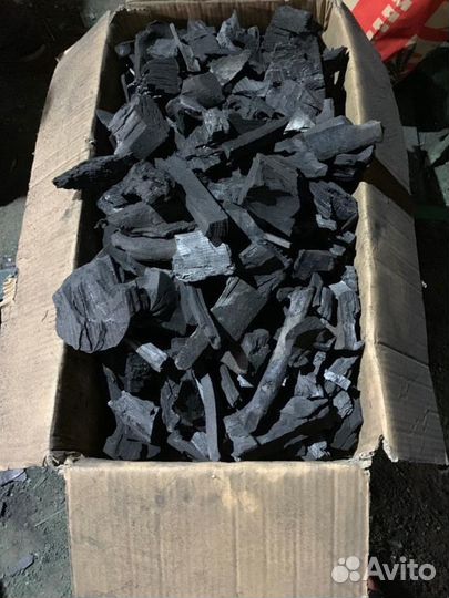 Уголь древесный дуб 3кг оптом